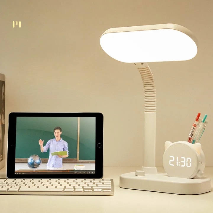 Multi Functional LED Eye Protection Rechargeable Elementary Dormitory Desk Lamps