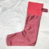 Dark Red Stocking  1pc