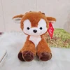 Standing khaki deer-16cm