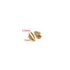 3,5*7mm de oro
