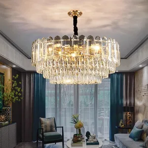 Post-modern Light Luxury Crystal Chandelier Living Room Lamp New Style Simple Atmosphere Luxury High-end Master Bedroom Lamp 15