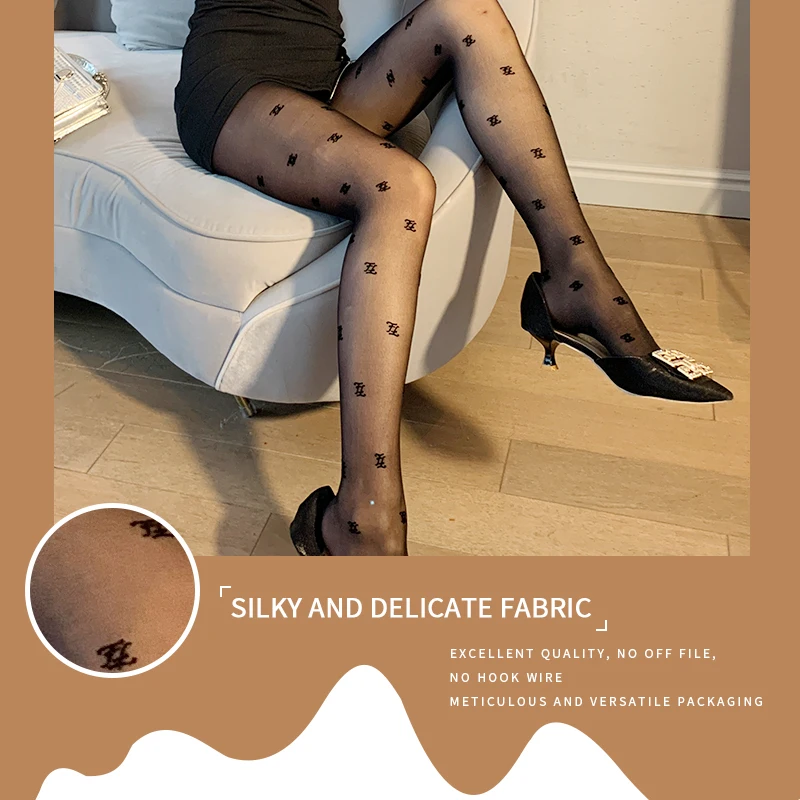 1 шт сексуальные женские колготки летние нейлоного печати чулки длиной до лодыжек; Размеры бесшовные ажурные в сетку с принтом