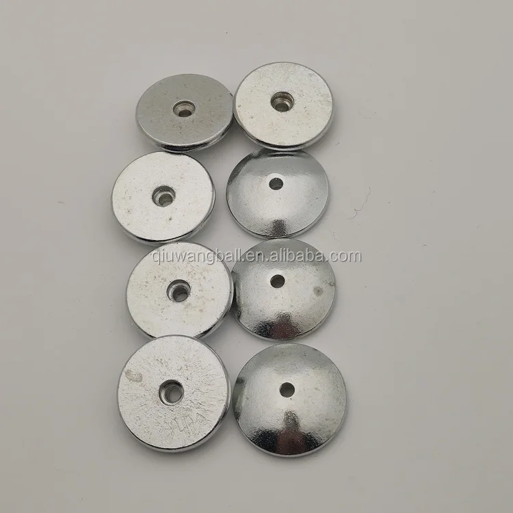 Tumbler hardware balance non – eccentric solid iron half – round ball