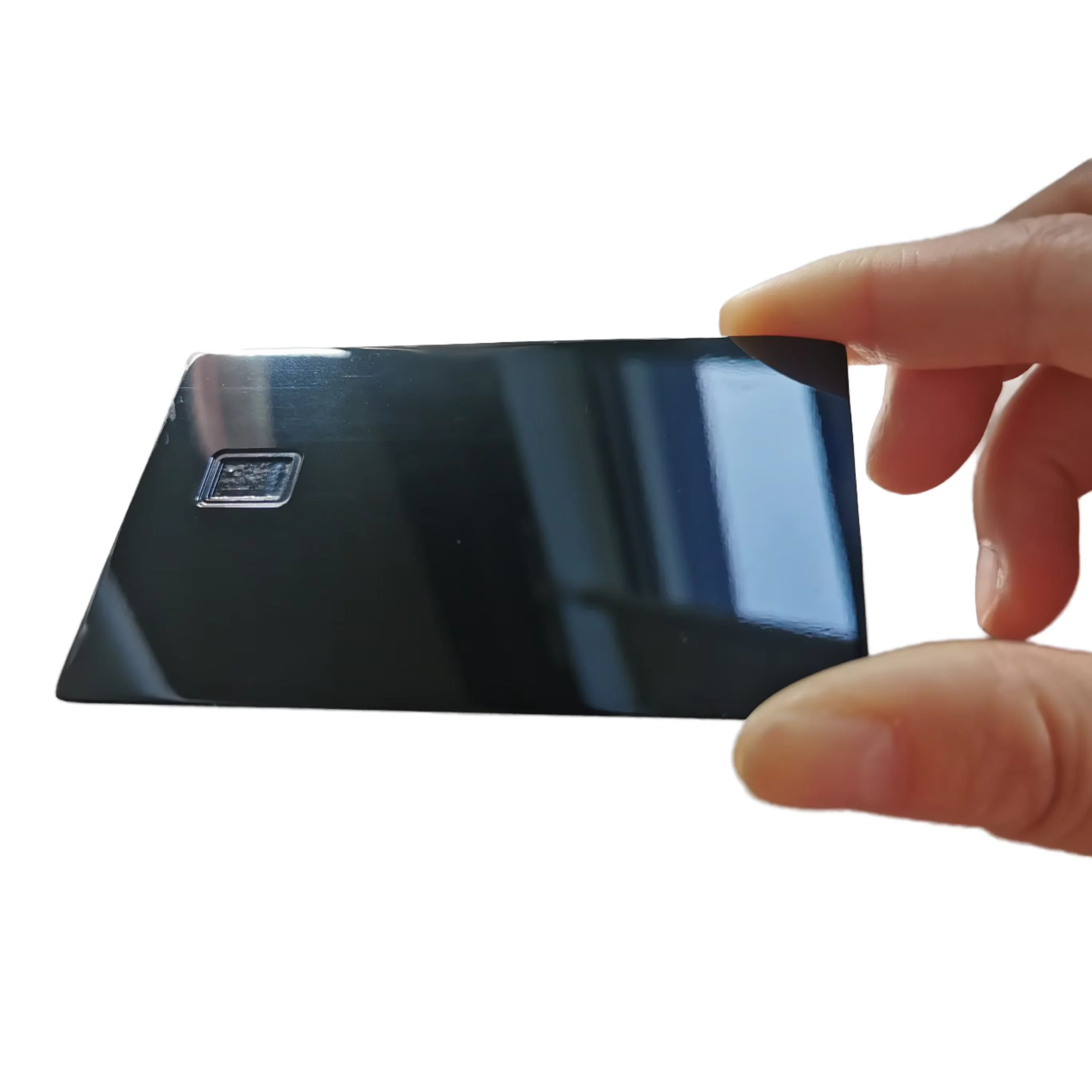 Credit Card 4442 24K Gold Mirror Metal Card Rose Gold Black