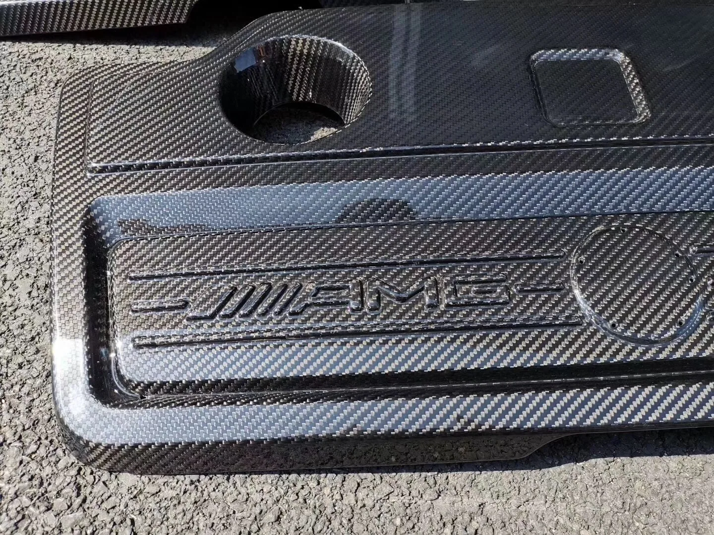 Mercedes-benz A45 Amg Carbon Fiber Engine Hood Cover & Oem