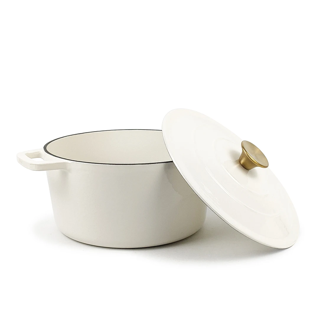 Hot Sale Custom Shape Cast Iron Cookware Set Non Stick Lightweight Cast Iron Cookware Wholesale