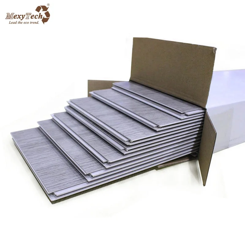 Luxury SPC Vinyl Waterproof Flooring PVC Material Wood-Looking Laminate with Anti-Slip Feature and Easy Click Installation