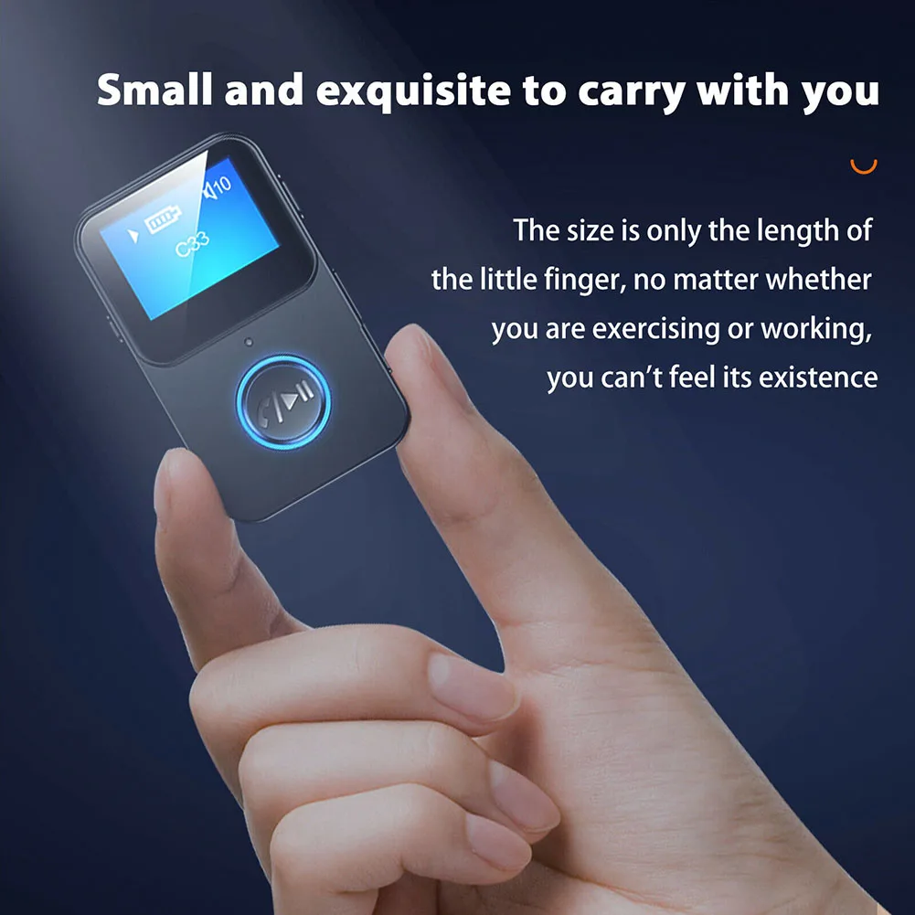 Hg 200mah Rechargeable Bluetooth Audio Receiver Support Tf Card Bluetooth 5.3 Radio Stereo Mini