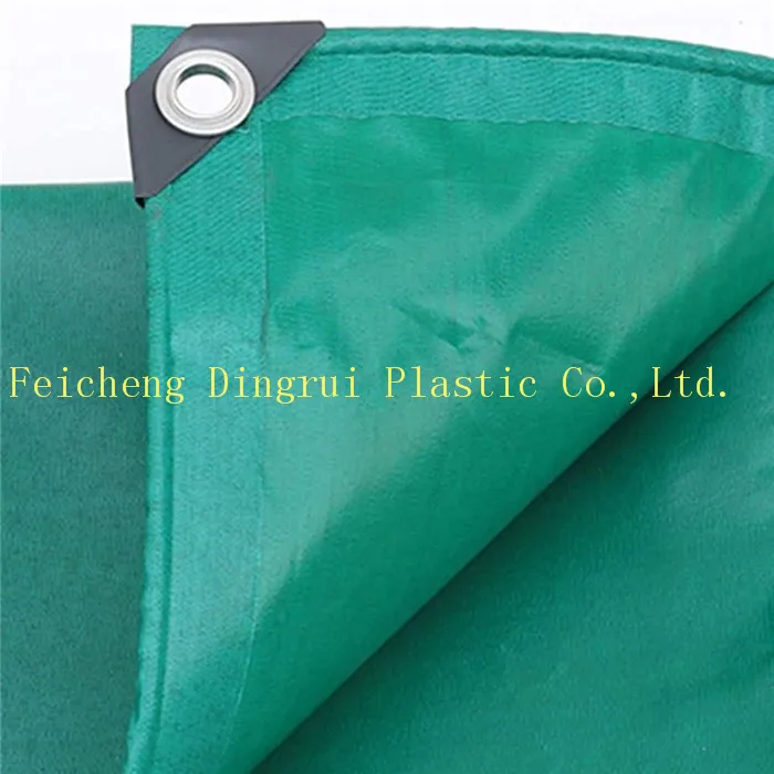 Polyethylene (HDPE) PVC Coated Cotton Canvas Tarpaulins