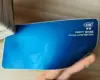 Bleu clair bonbon brillant