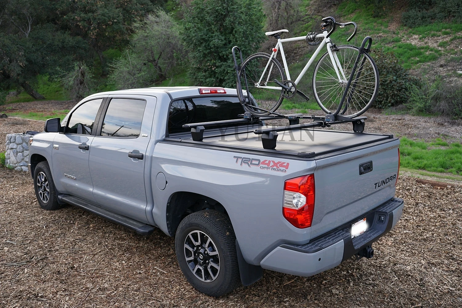 Крышка ролика для Ford f-150, крышка заднего отсека, утолщенная алюминиевая задняя крышка звукоснимателя, крышка для завесы