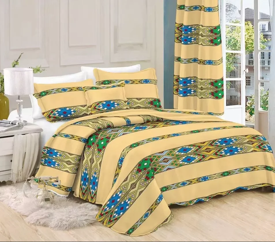 100 Polyester Custom Made Ethiopian Eritrean Culture Saba Tilet