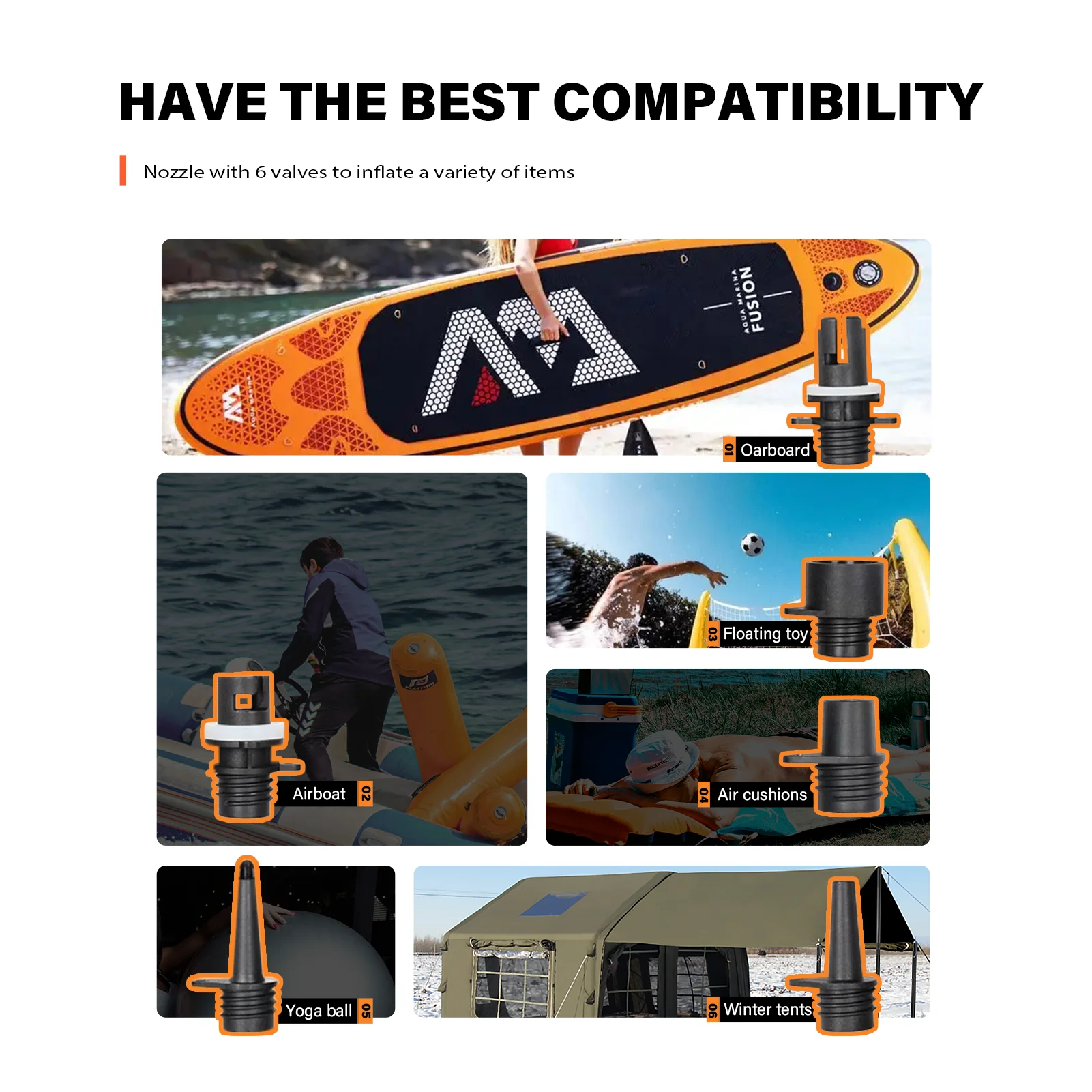Pompe à Air Haute Pression CYCPLUS 20PSI - Gonflage Intelligent Pour Paddle, Kitesurf, Tente