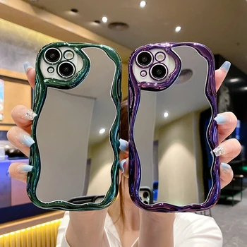 Mirror Plating Universal Models Makeup Case Street Fashion Inspired  Protect Your iPhone 16 Pro with Luxury Electroplate TPU