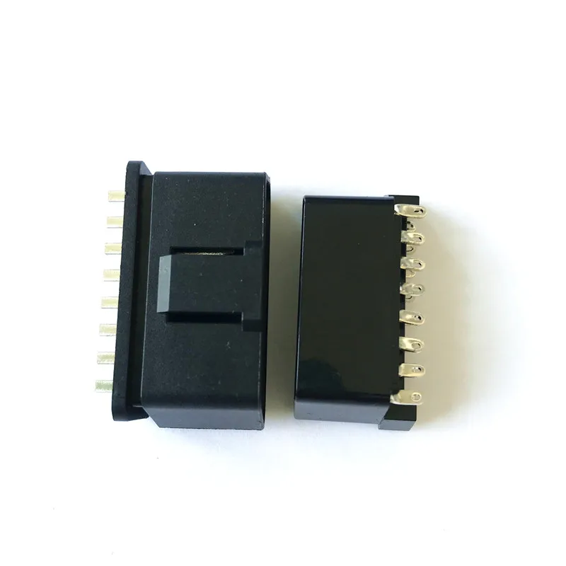 OBD 16Pin Connector  Female Male PCB Solder OBD2 OBDII J1962 Connector