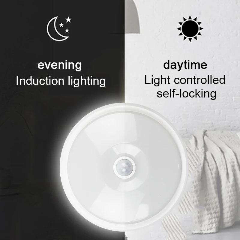 220V Smart Pir Motion Sensor Ceiling Light Sound Induction Ceiling Mount LED Panel Light for Living Room Hallway Lighting