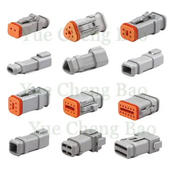 2P 3P 4P 6P 8P 12P DT E008 Series Connector Deutsch Waterproof Auto Wire Connector DT06-2S-E008 DT04-2P-E008