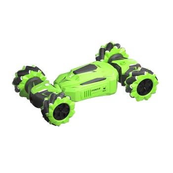 Kid Stunt Twist Hot Selling 4WD High Speed Remote Control Car 2.4GHZ 360 Degree Double-Sided Gesture Twist Stunt Car With Light