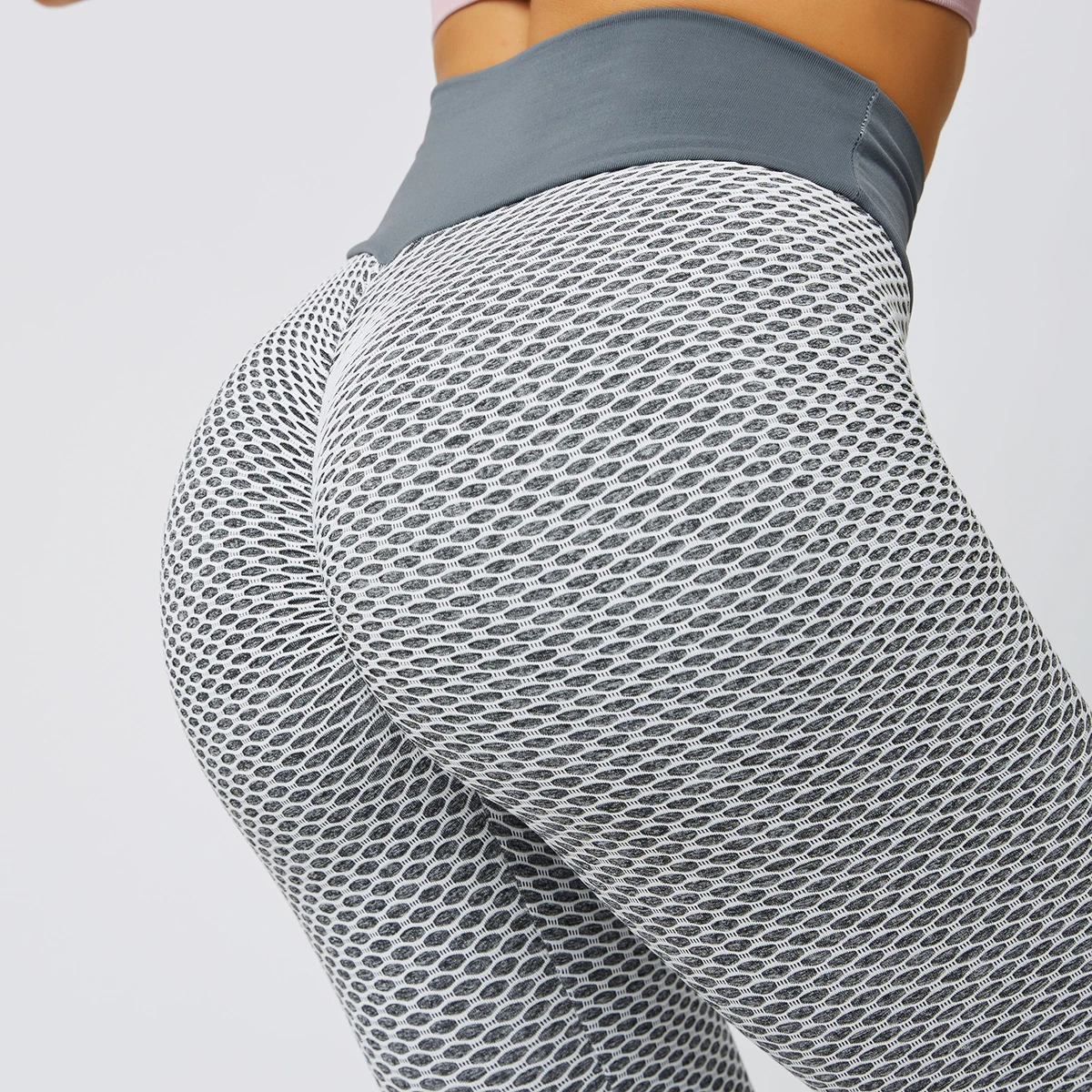 3D Women Ruching Push Up Leggings Yoga Apparel Anti Cellulite Trousers Pants HOT 