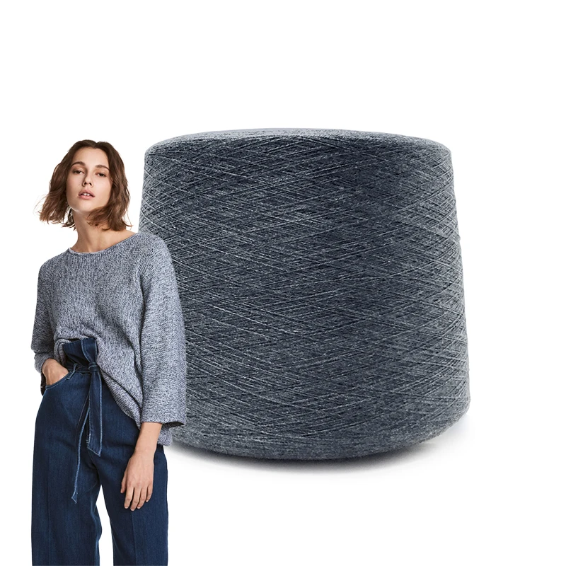 2021 новая стильная эластичная мохеровая пряжа, окрашенная смешанная пряжа для шарфа и свитера