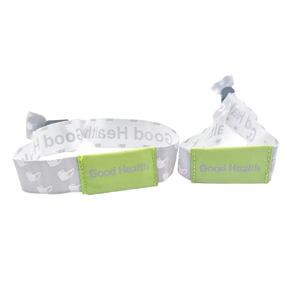 product custom logo festival event fabric custom cloth woven rfid nfc wristbands-3