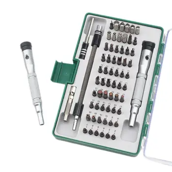 Multifunctional precision 64-in-1 screwdriver kit disassembly computer maintenance tool set