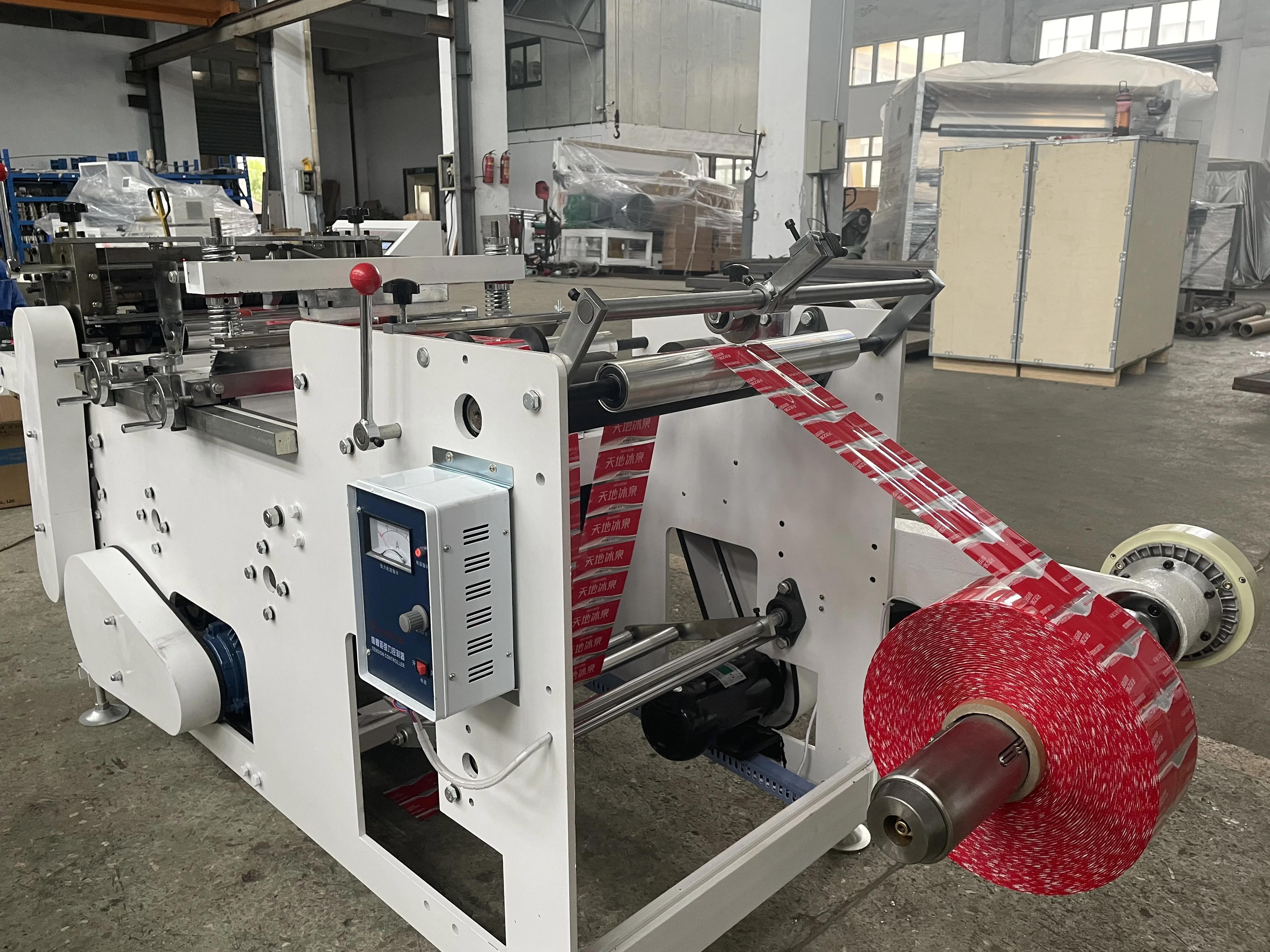 ZONTAI PVC Printed Roll to Sheet Cutting Machine