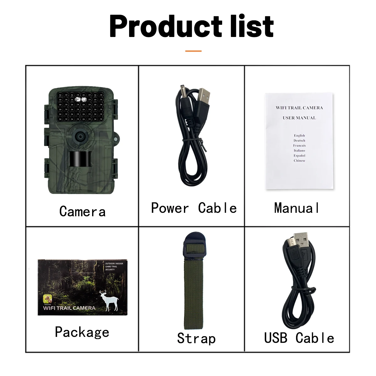 Hunting Camera Wifi Toguard Mini Trail Camera Night Vision