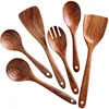 Utensile da cucina marrone da 6 pezzi
