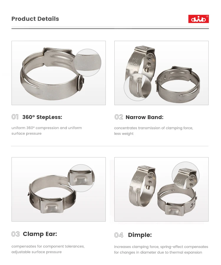 Metal Safety Stainless Steel High Pressure Hose Clamps Tool Buy Hose