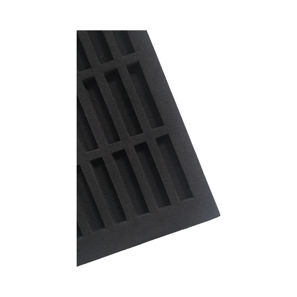 Professional Durable ESD Foam Sheets with 2-200mm Thickness 10e3-10e6ohm Surface Resistance and 60-150 Kg/m3 Density
