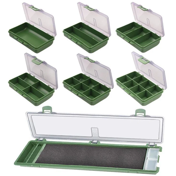 ebay fishing tackle box iSeries 0907-6 Small Lure Case 6 Small Waterproof Lure Case Tackle Box With Tackle for