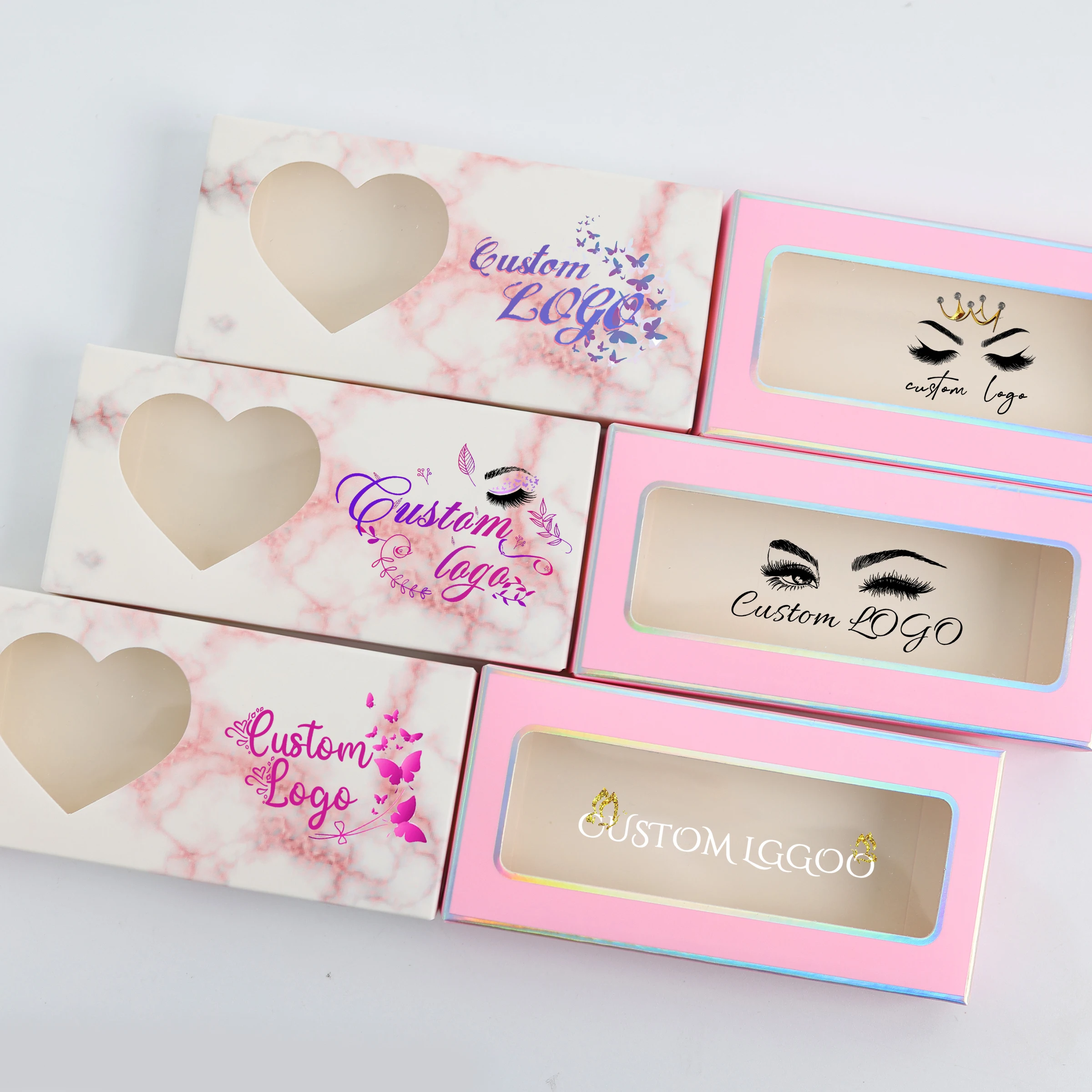 Eyelashes Wholesale 3D Mink Lashes Natural False Eyelashes soft Set faux Bulk Makeup (M2)(1U86) main image 0