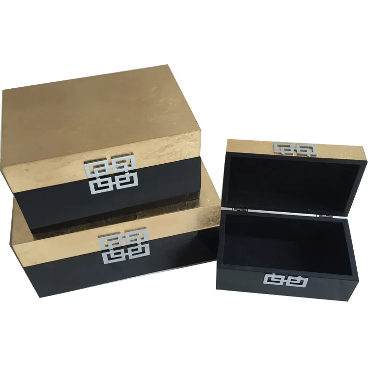 Chinese Factory Can Be Customized Retrowooden Storage Box Set, square Wooden Box, Small Wooden Box Antique