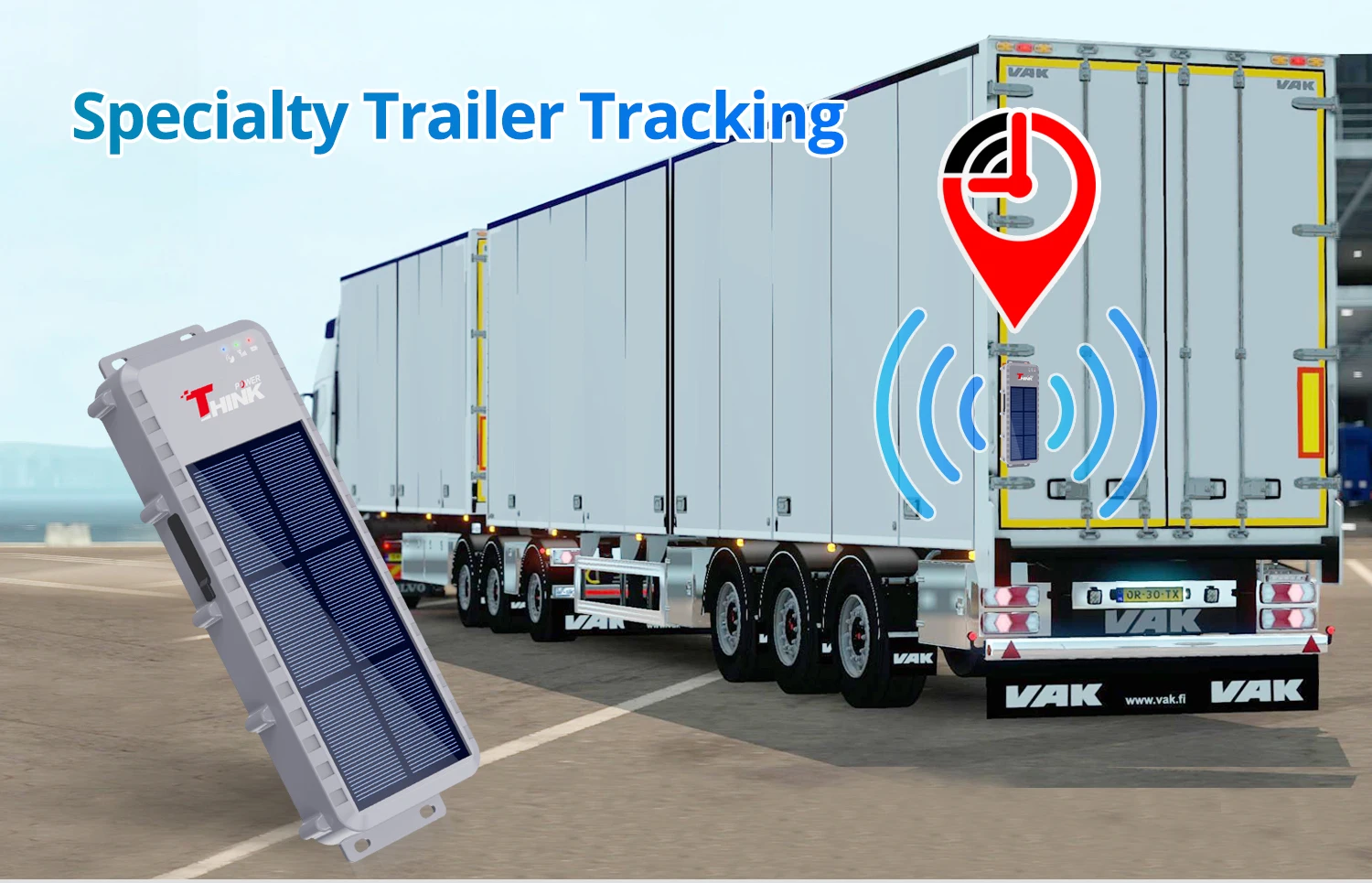 4g Lte Gsm Solar Powered Gps Fleet Tracking Management Trailer Gps