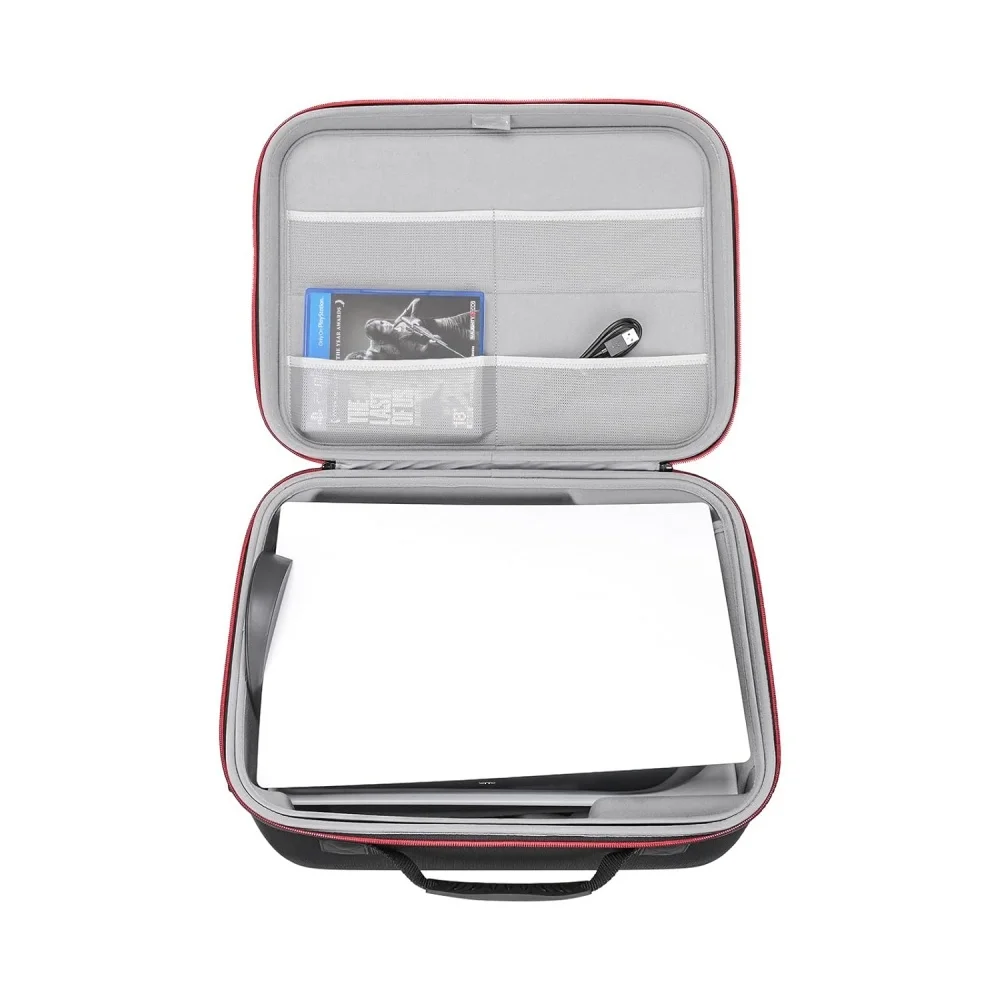 Hard Eva Case For Ps5 Gaming Console And Other Accessories Waterproof  Portable Laudtec