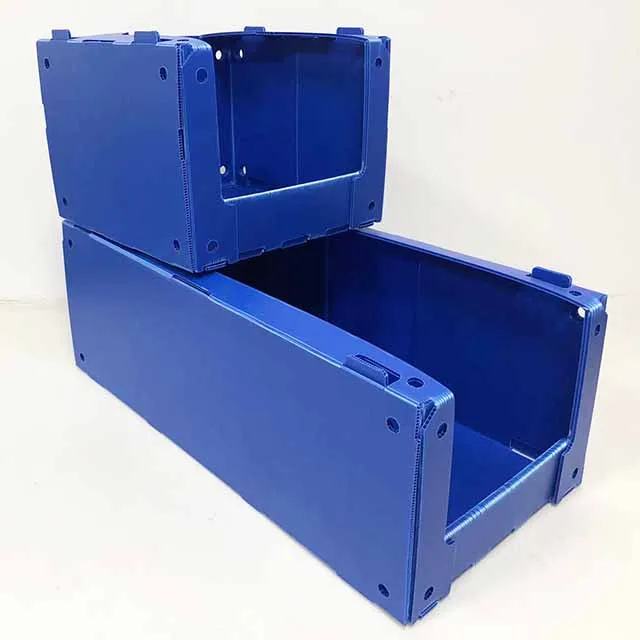 Custom Stackable Picking Bin Warehouse Corflute Picking Bins