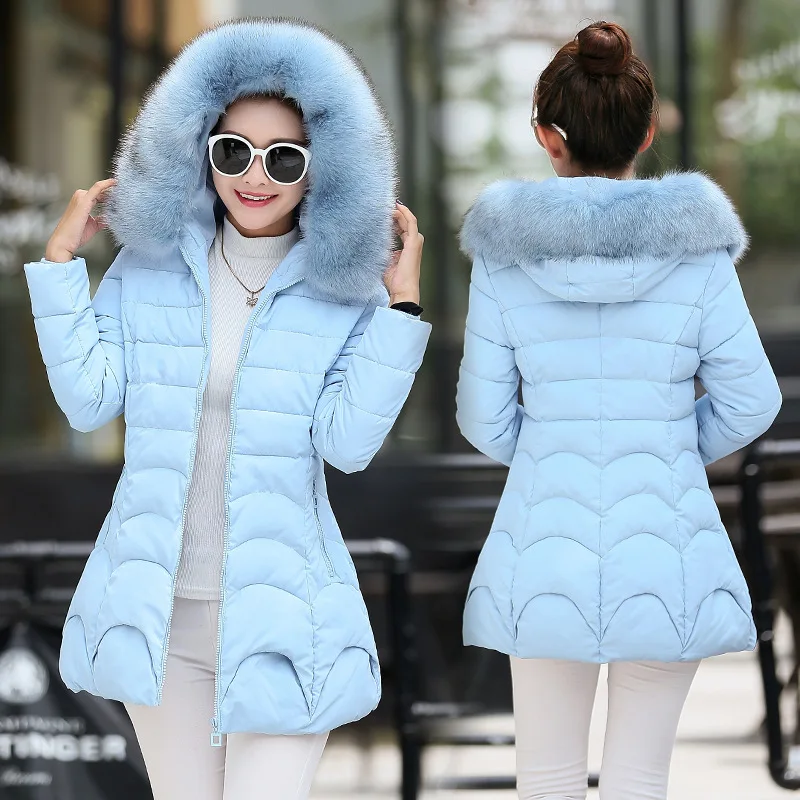 Cheap Cotton Down Jacket Big Fur