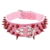 red spikes:Pink