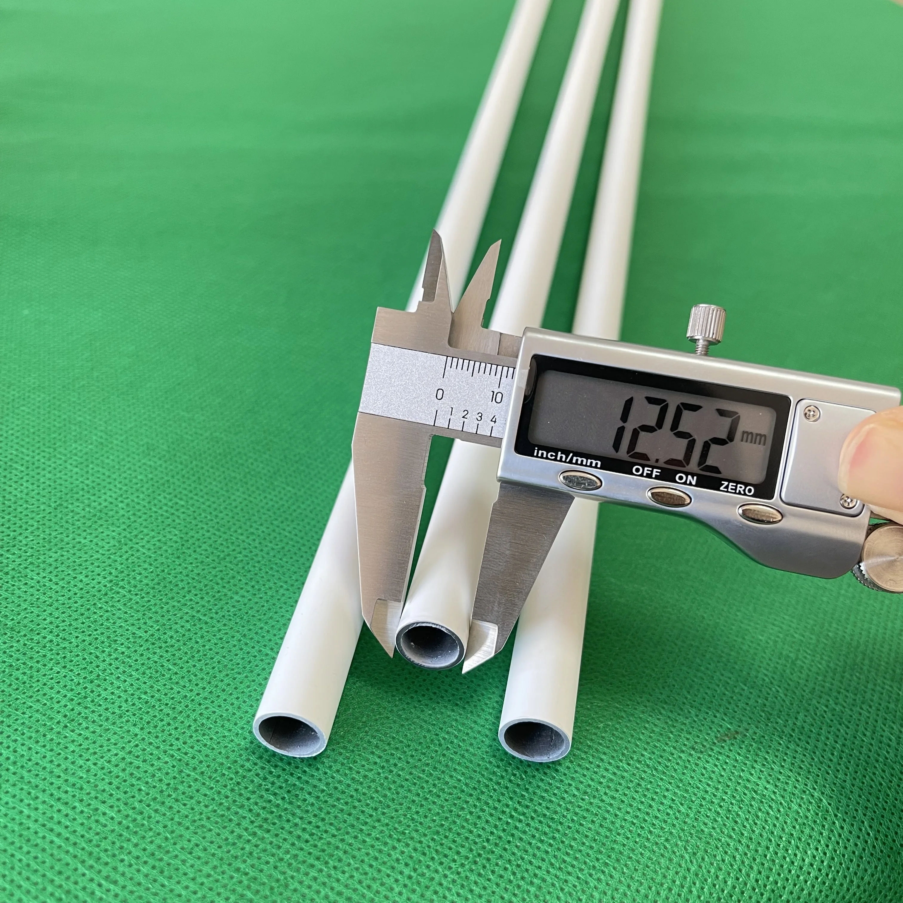 White Carbon Cue Shaft Snooker Billiard Cues 11.8&12.4mm Top Shaft