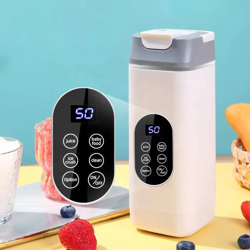 Student Home Juicing Cup USB Charging Portable Juicer Outdoor Compact Walking Cup Simple and Durable Portable Juicer 2