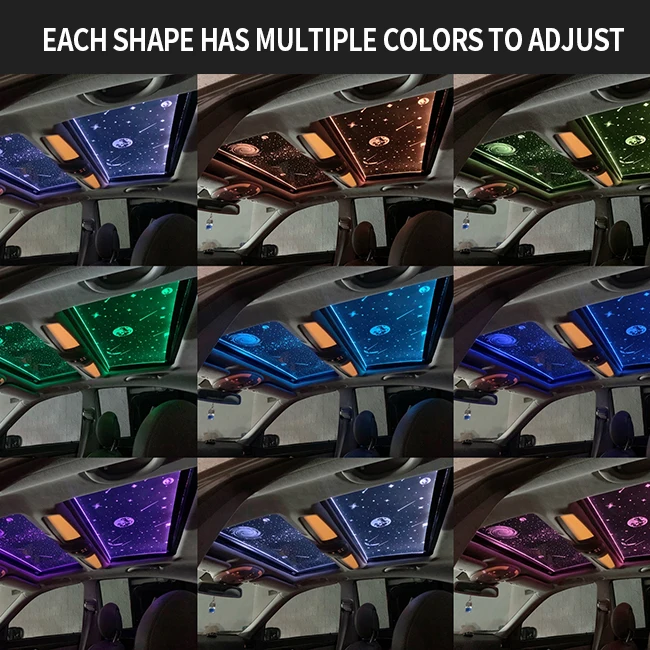 Автозапчасти Mingao декоративная Солнцезащитная панорамная Звездная пленка