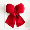 Large Korean velvet bow