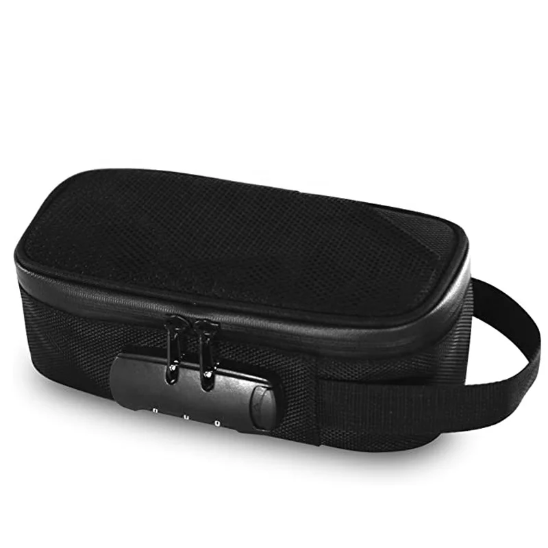 
Сорняков чехол настраиваемый сумки углеродного волокна тайник запах мешок запах доказательство сумка с замком 