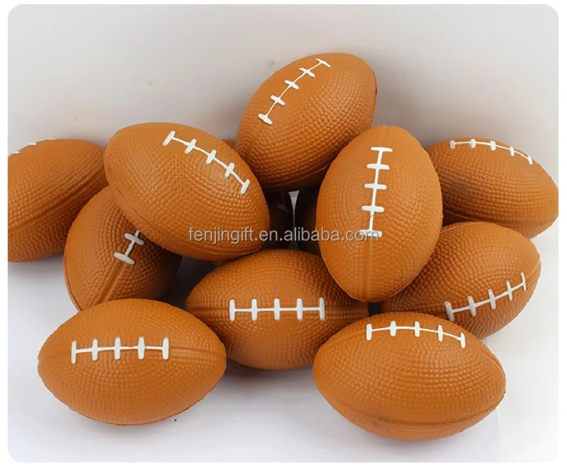 Custom Soft Pu Rugby For Kids Children Toy American Football Foam Mini