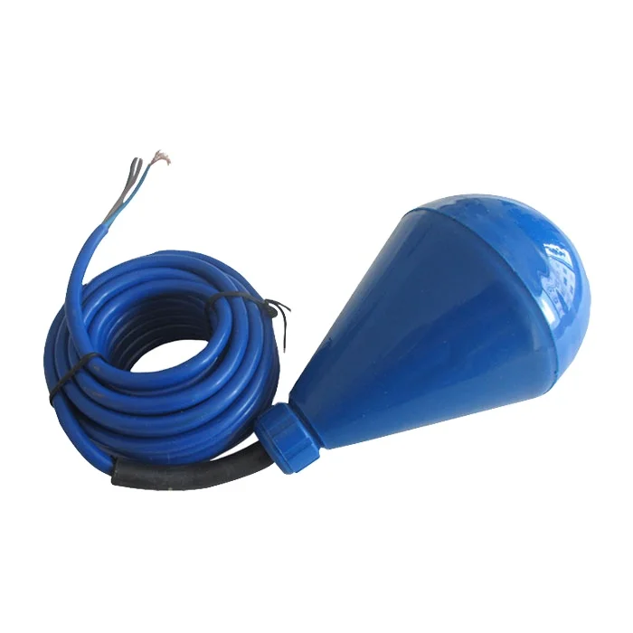 Electrical and Mechanical 2M Cable Water Pump Float Switch Plastic Float Level Controller for Sewage Liquid Media Type