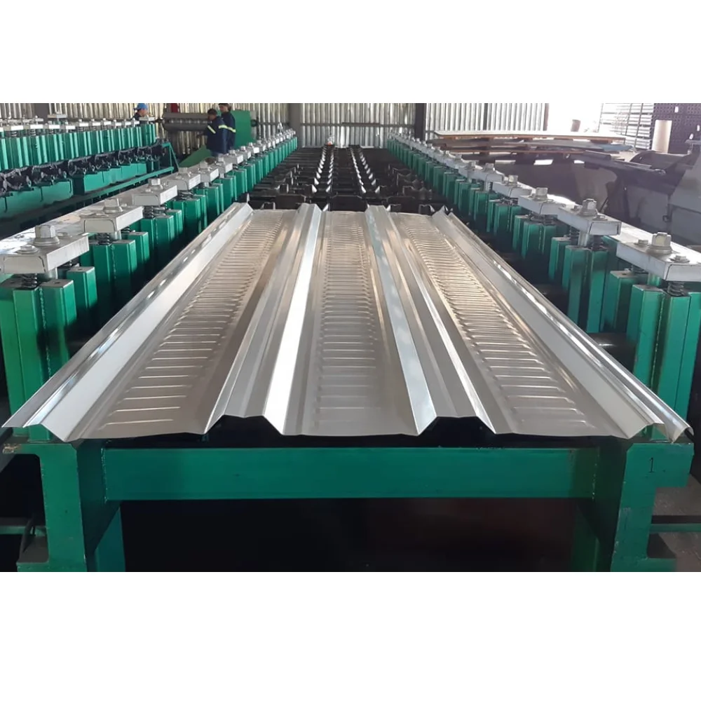 墨西哥流行仓库工厂口径22口径26 TRN 100-35屋顶外墙面板滚压成型机