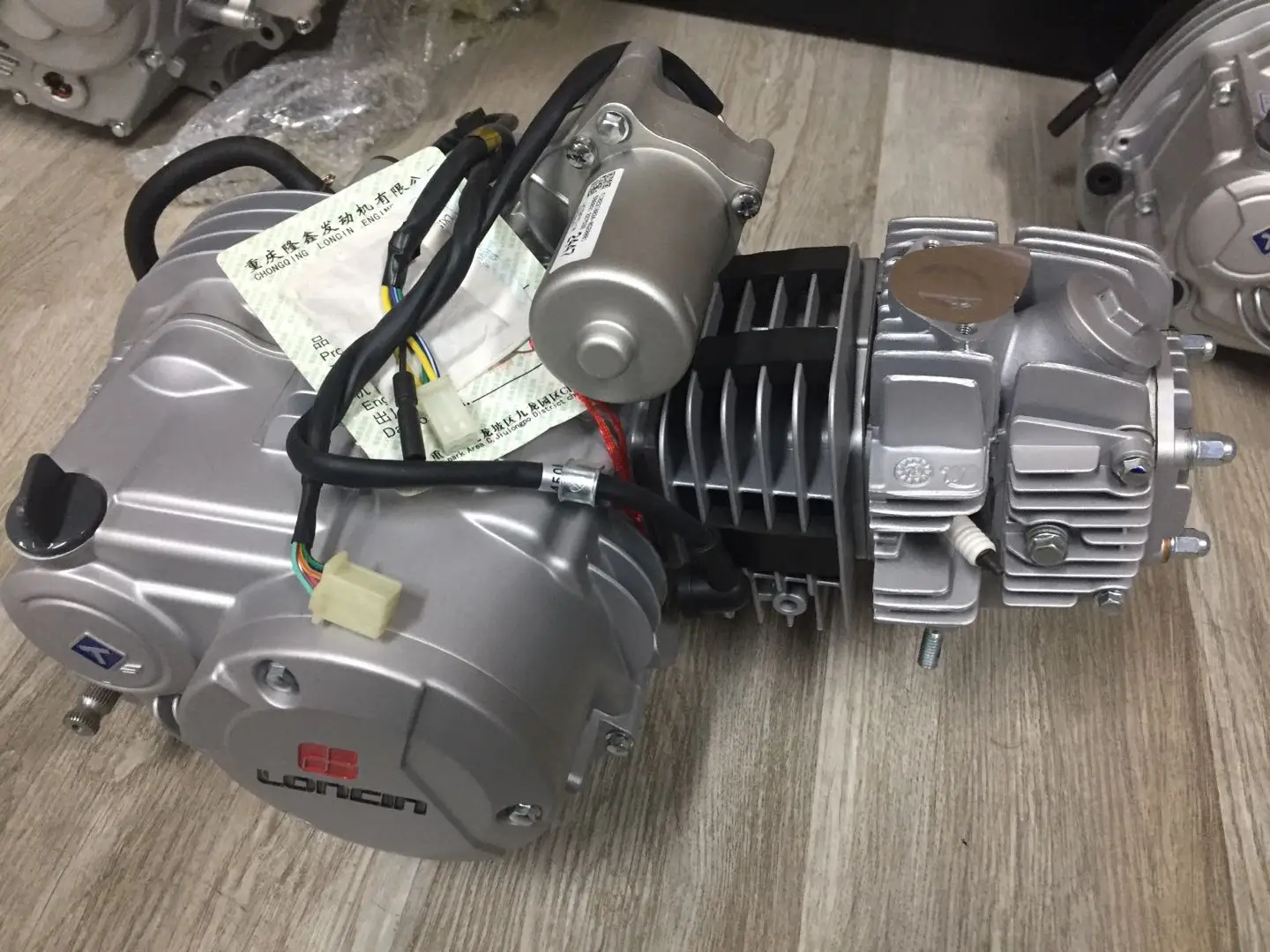High Quality Motorcycle Loncin Tq120cc Engine Loncin 120cc Horizontal