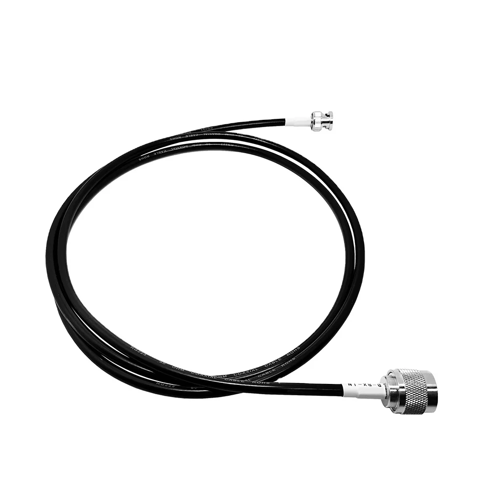 50 Ohm BNC Male to N Male for RG223 RF Coaxial Cable Low Loss BNC Extension Cable for Radio Antenna