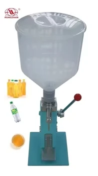 A03 Manual Filling Machine Factory Price Commercial Mayonnaise Paste Milk Liquid Filling Machine for Juice Beverage